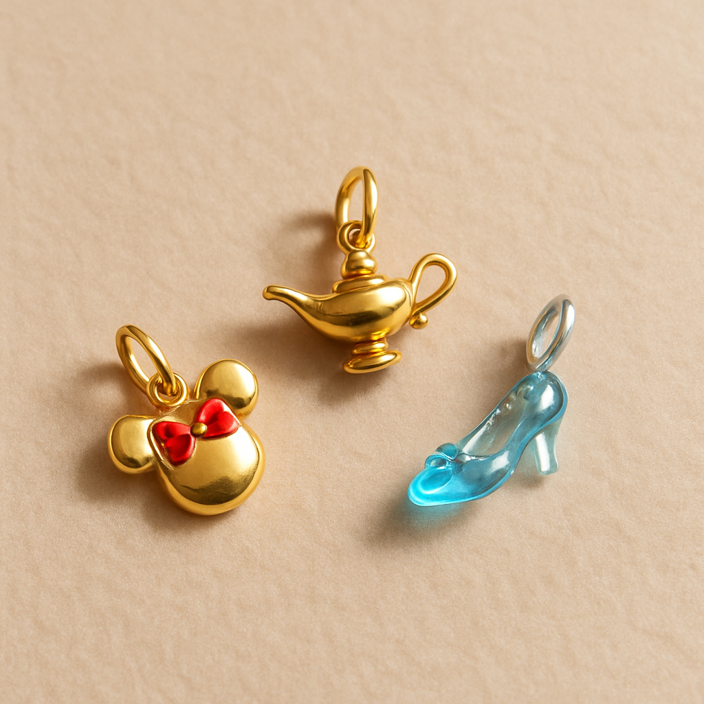 Un monde féerique à son poignet : tout savoir sur les charms disney