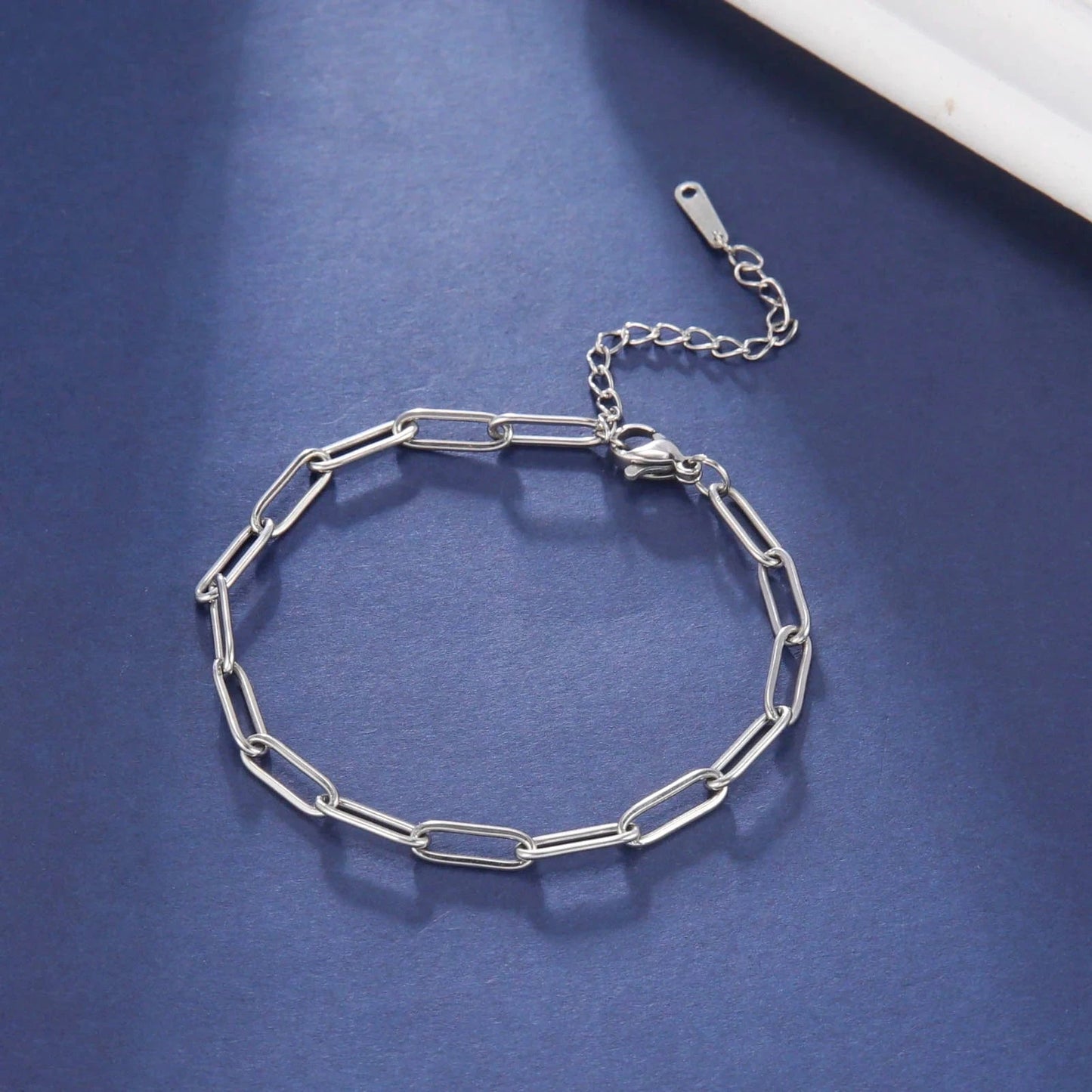 Bijoux Charm Bracelet Argenté pour Charms Élégants