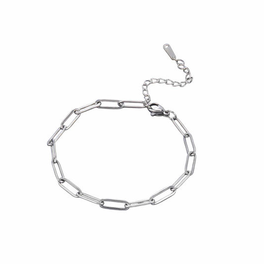 Bijoux Charm Bracelet Argenté pour Charms Élégants
