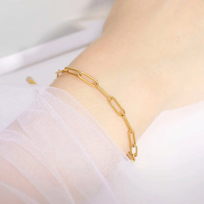 Bijoux Charm Bracelet Doré pour Charms