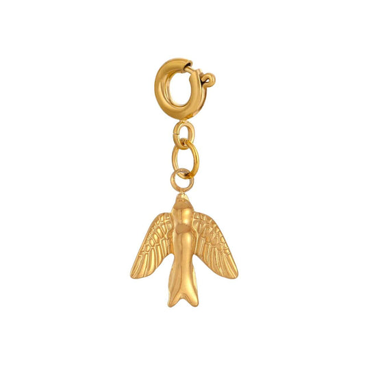 Bijoux Charm Charm bijoux ange doré avec crochet